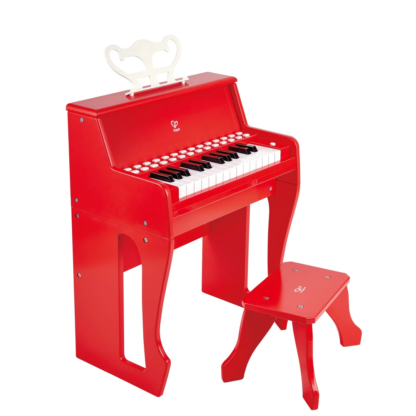 Learn With Electric Piano With Stool - Hape MENA