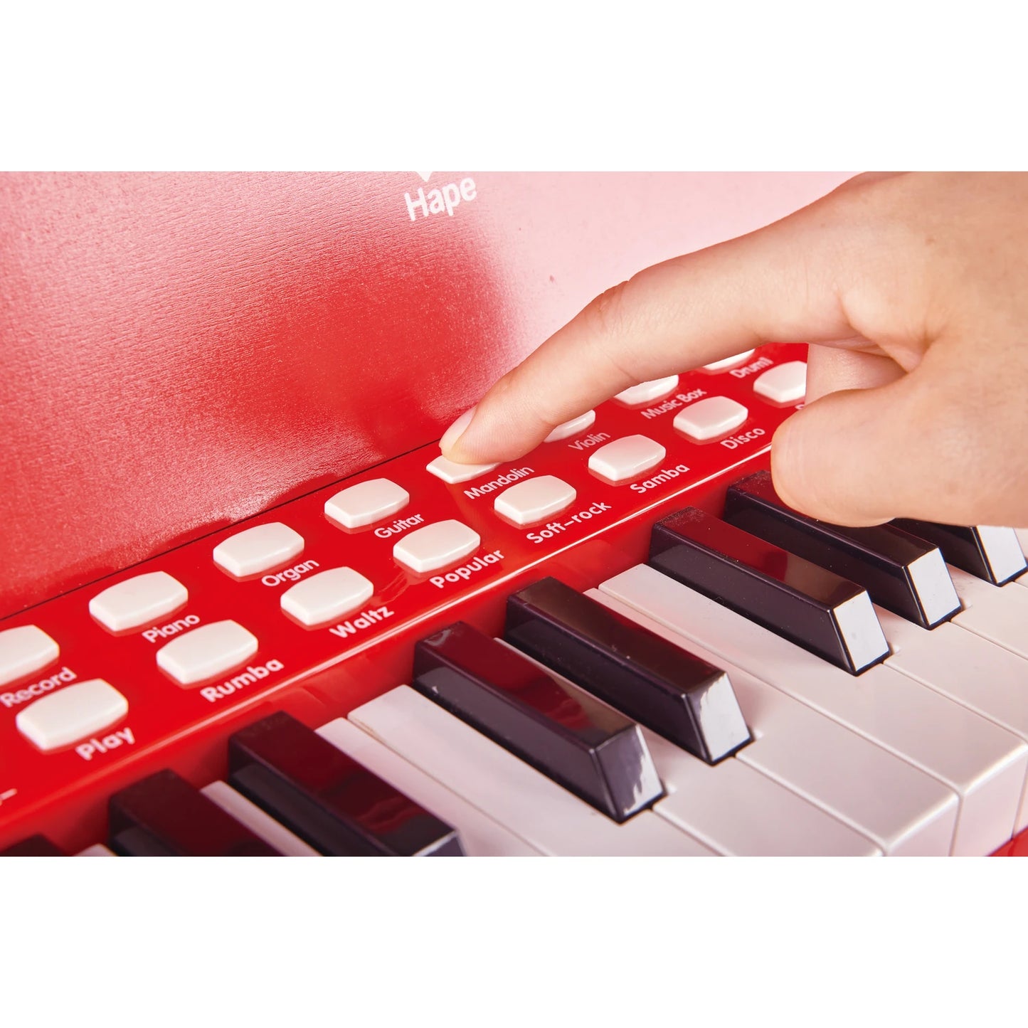 Learn With Electric Piano With Stool - Hape MENA