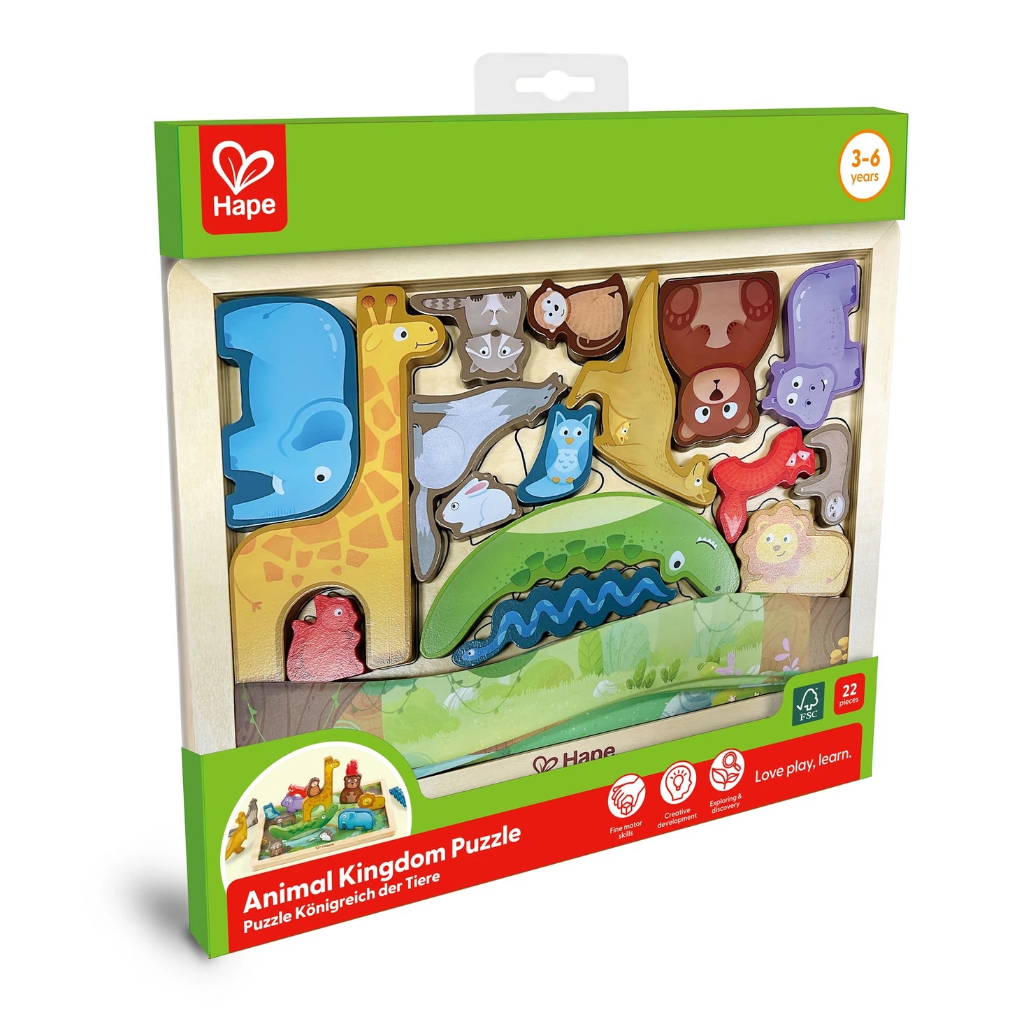 Animal Kingdom Puzzle - Hape MENA