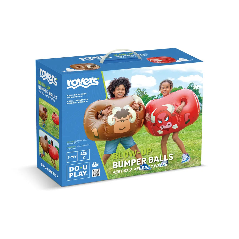 Blow-Up Bumper Balls (Set Of 2)