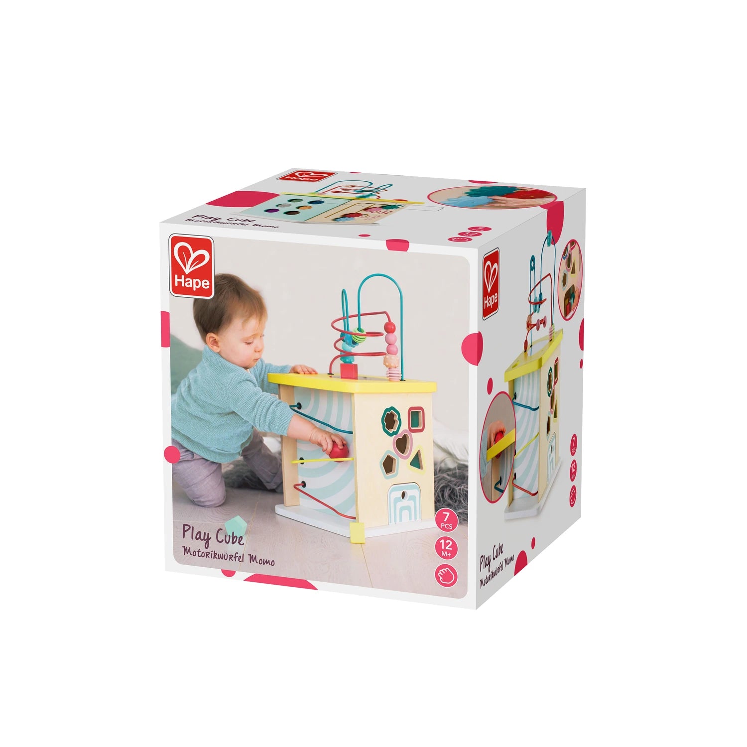 Wooden Multi - Activity Cube - Hape MENA