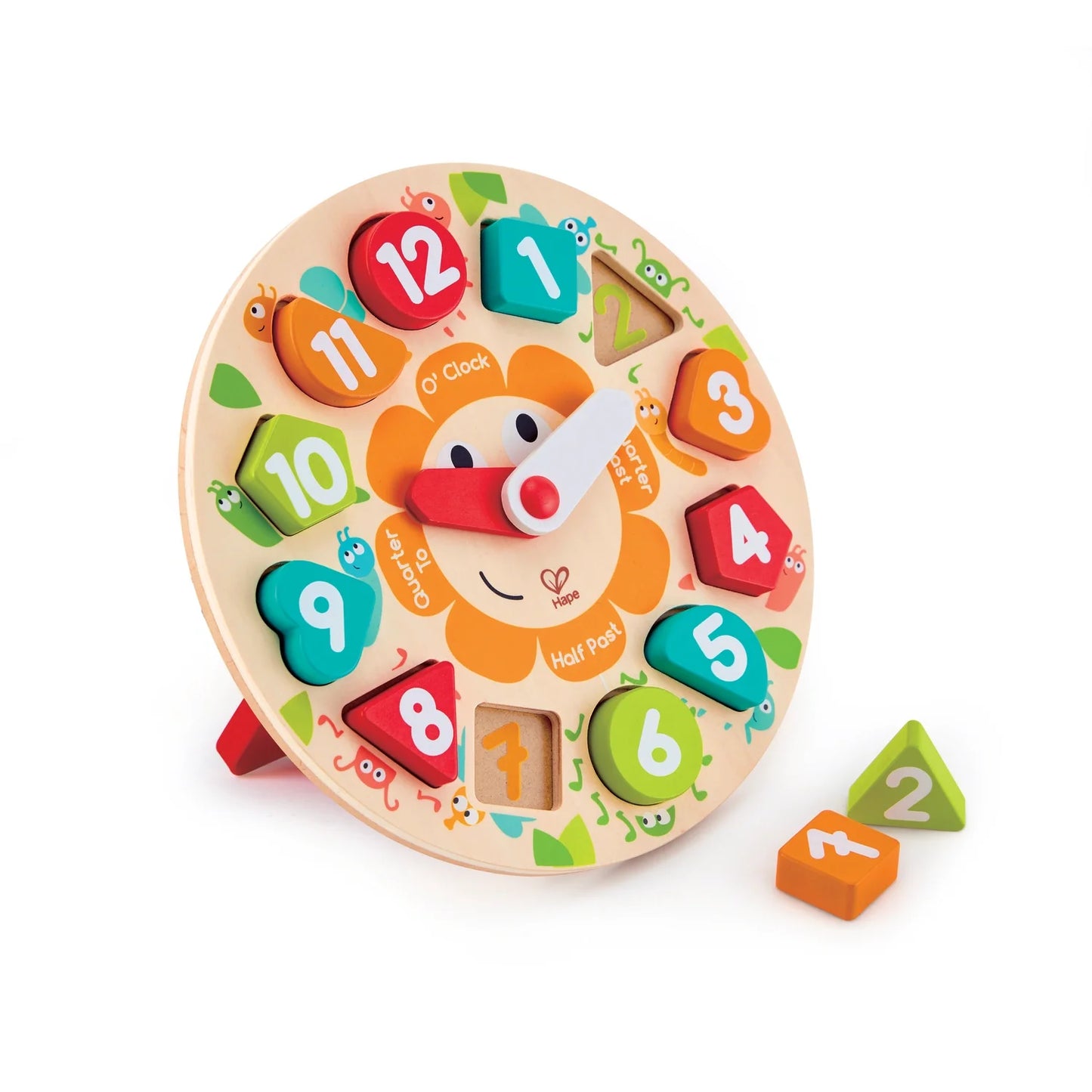 Chunky Clock Puzzle - Hape MENA