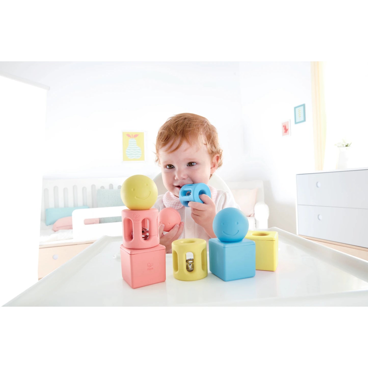 Trio Geometric Rice Toy