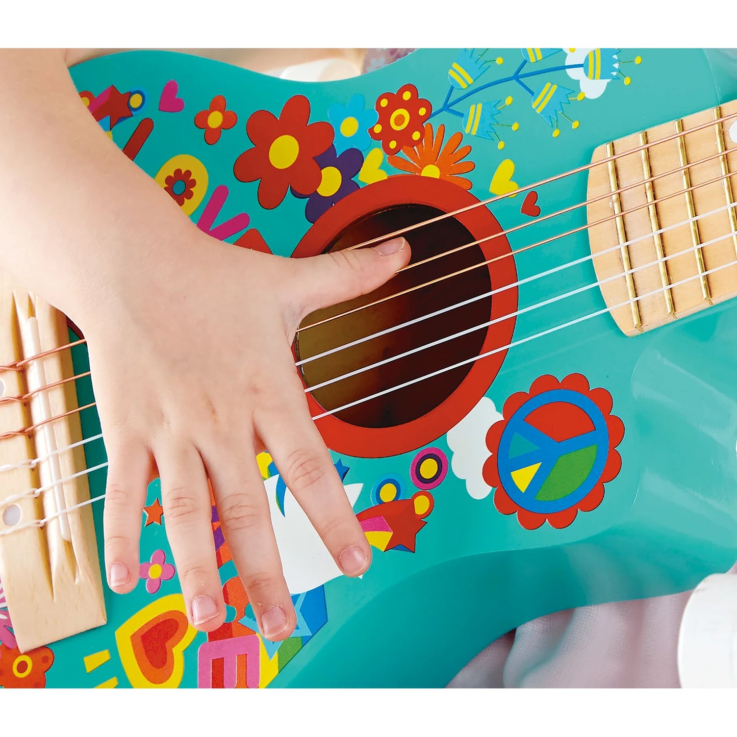 Flower Power Guitar