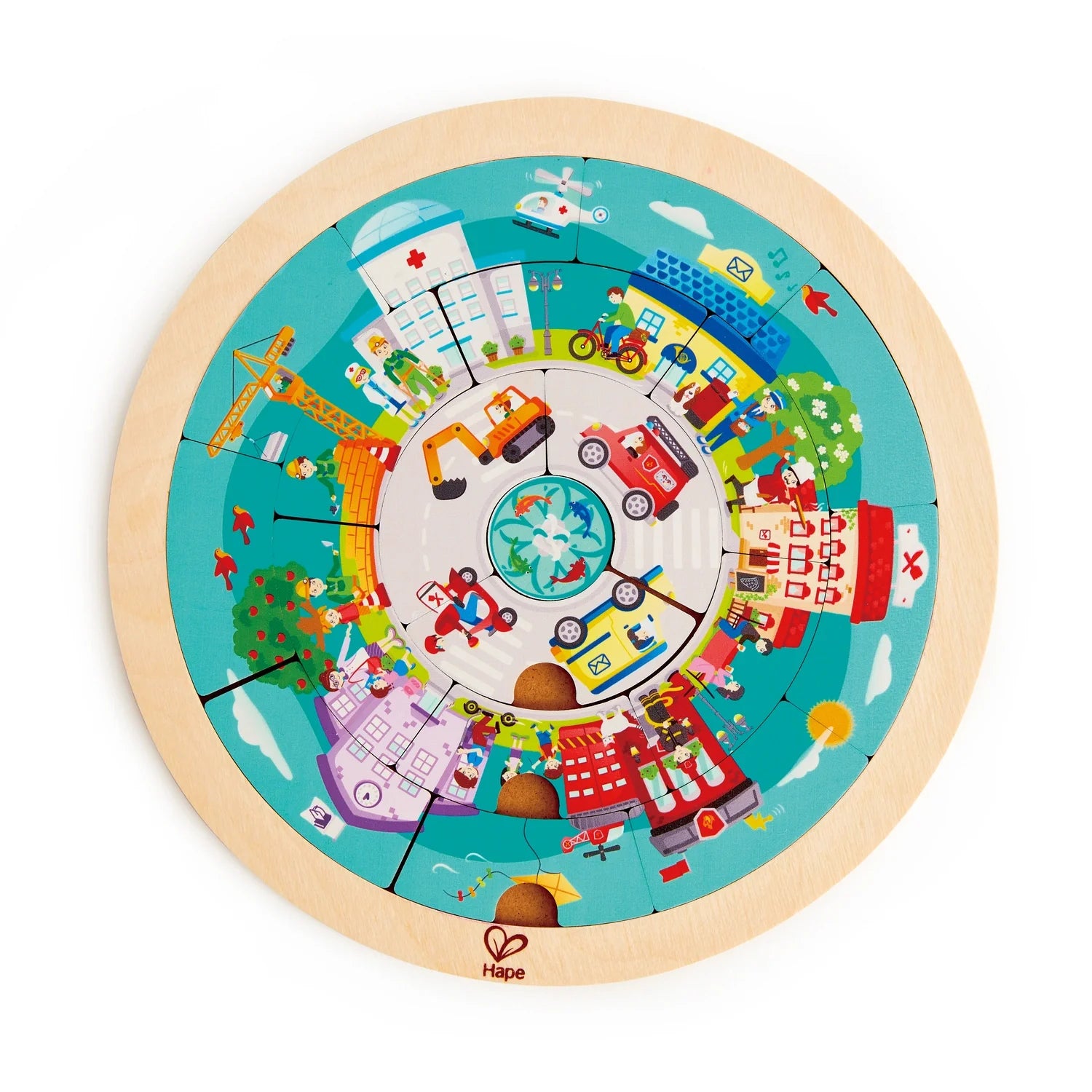 Jobs Roundabout Puzzle - Hape MENA