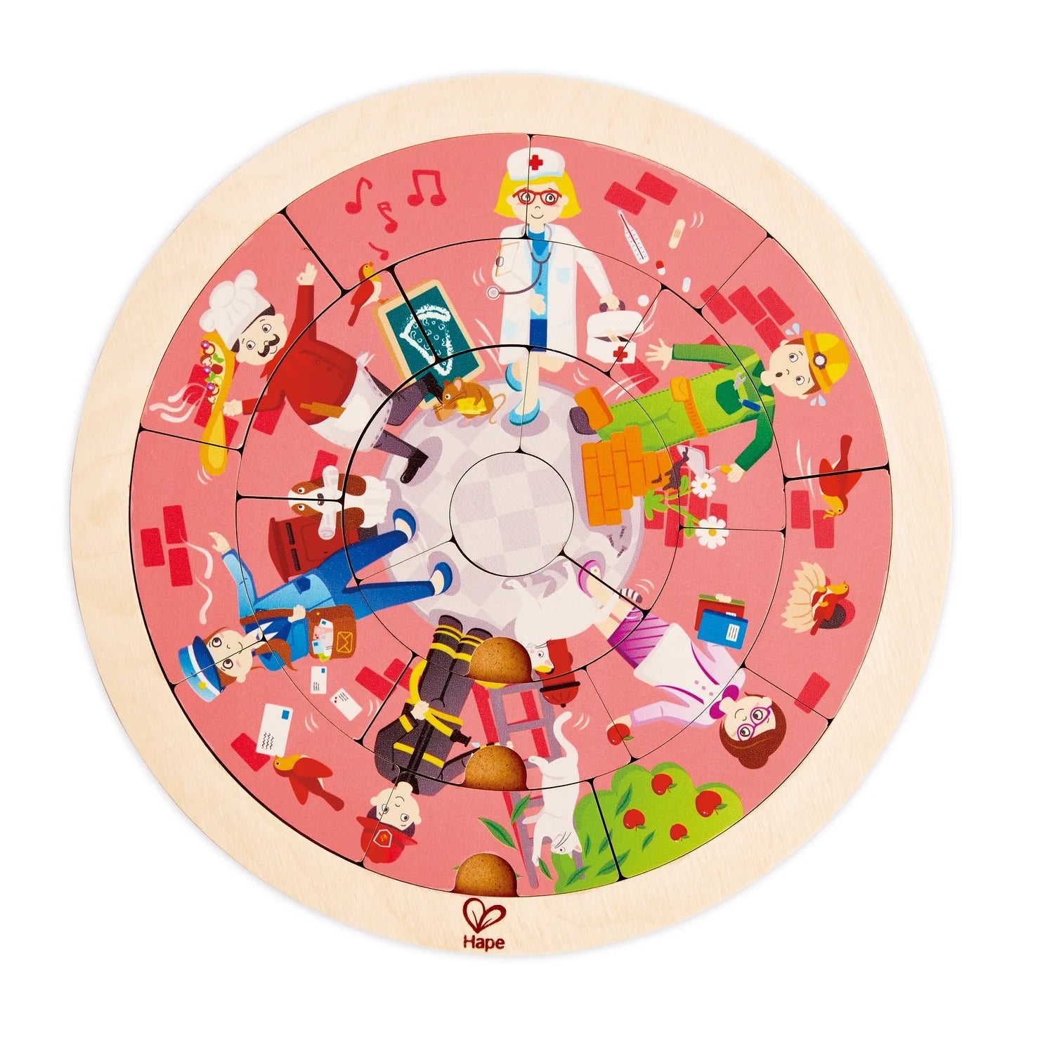 Jobs Roundabout Puzzle - Hape MENA