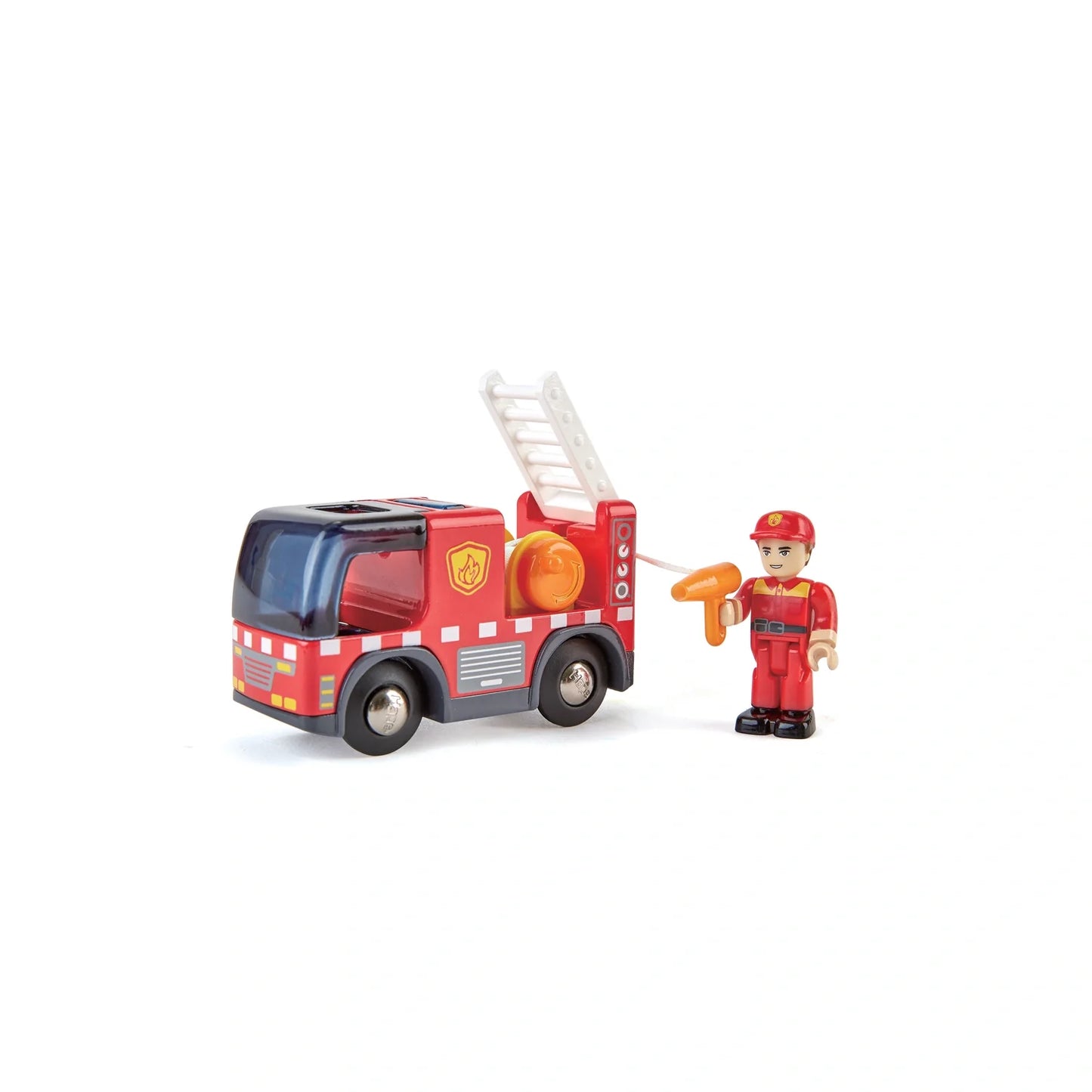 Fire Truck with Siren - Hape MENA