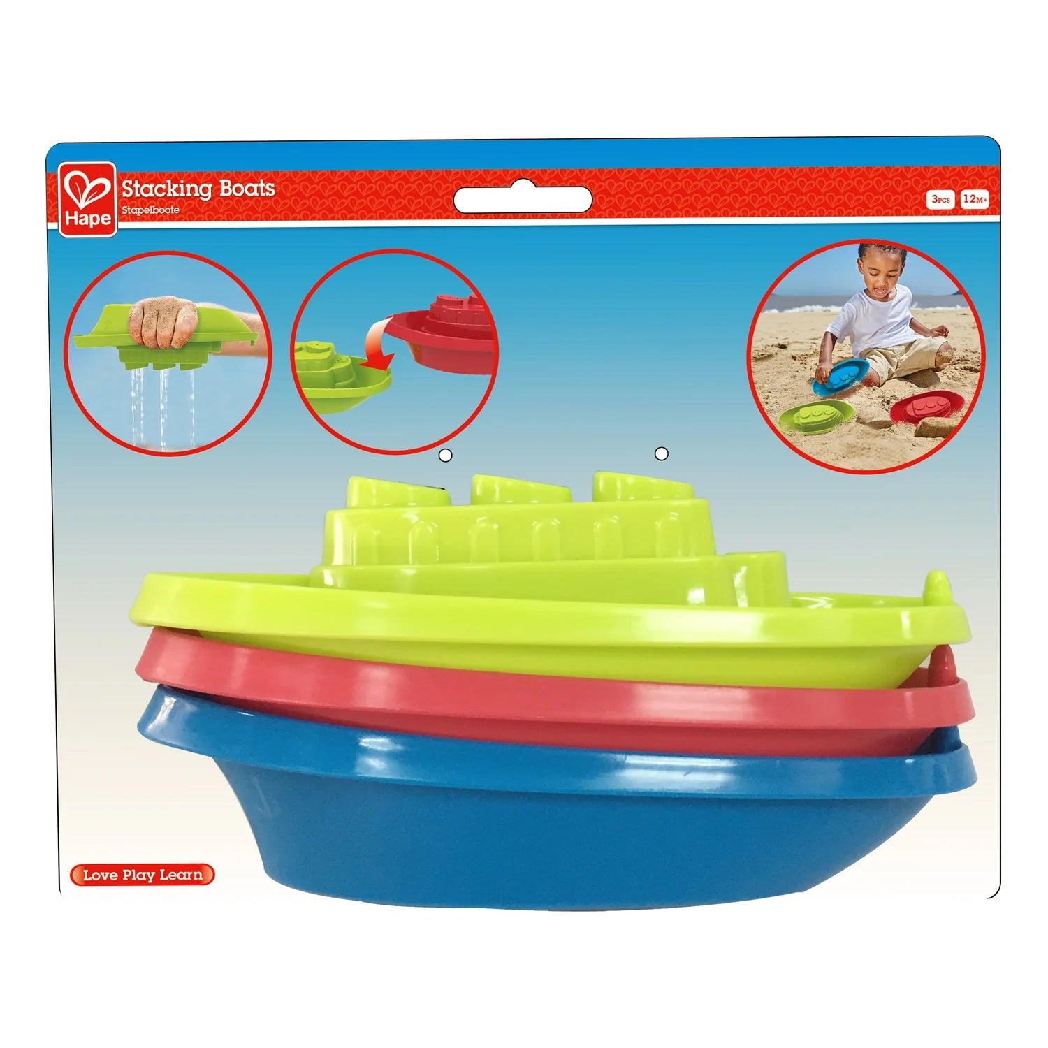 Beach and Bath Boats (4 pcs.) - Hape MENA