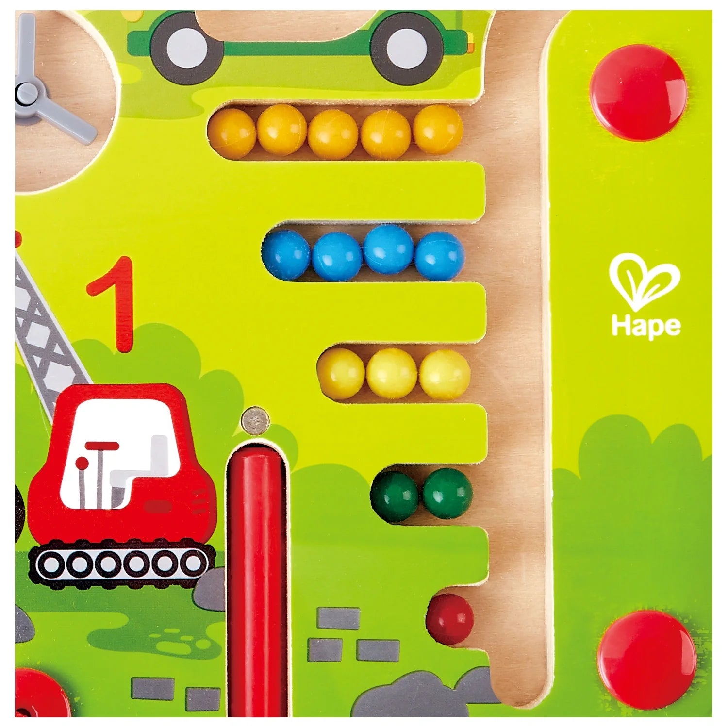 Construction & Number Maze - Hape MENA