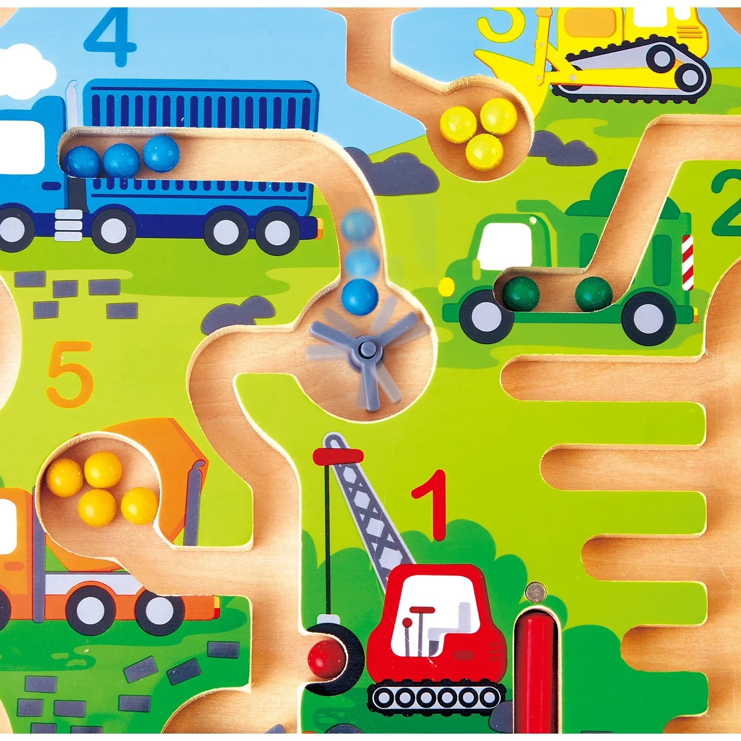 Construction & Number Maze - Hape MENA