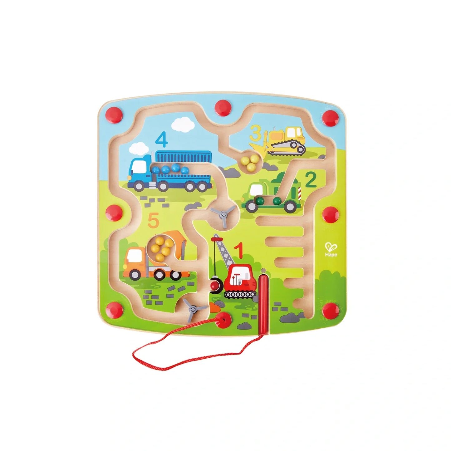 Construction & Number Maze - Hape MENA