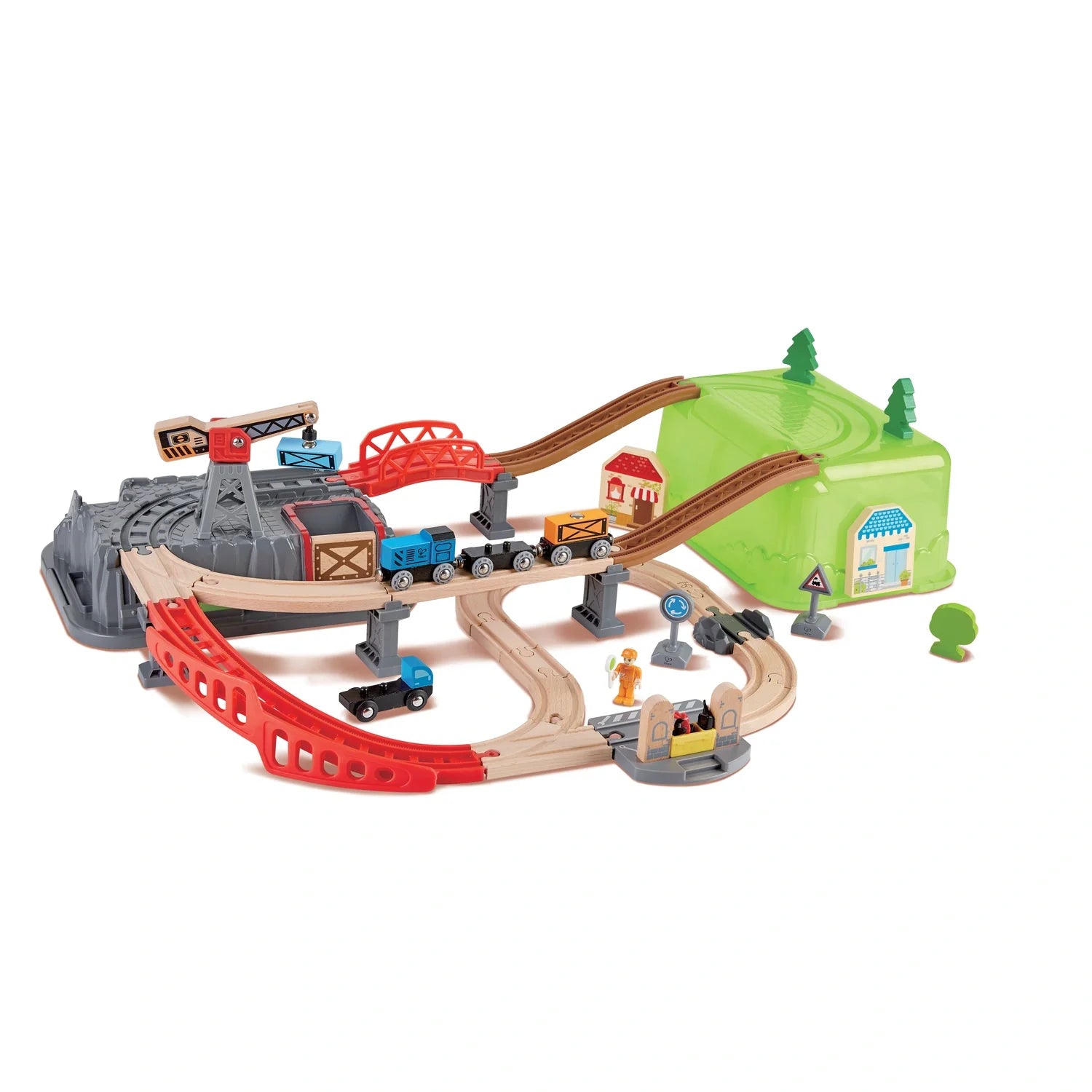 Railway Bucket Builder Set - Hape MENA