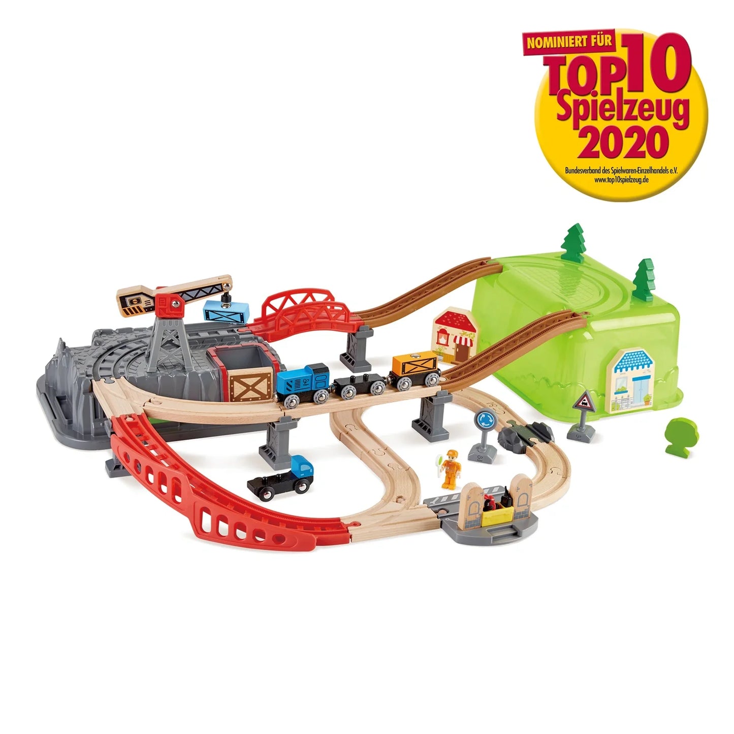 Railway Bucket Builder Set - Hape MENA