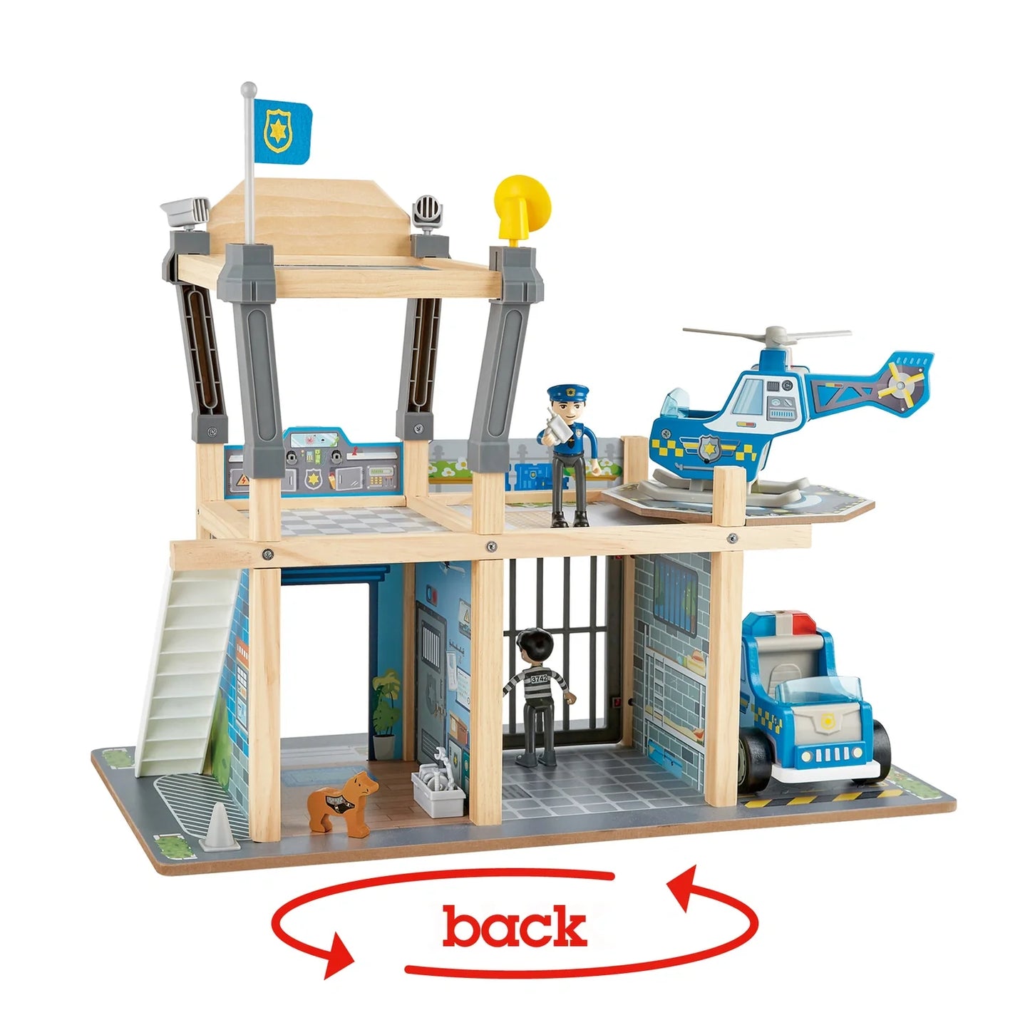 Metro Police Dept Playset - Hape MENA