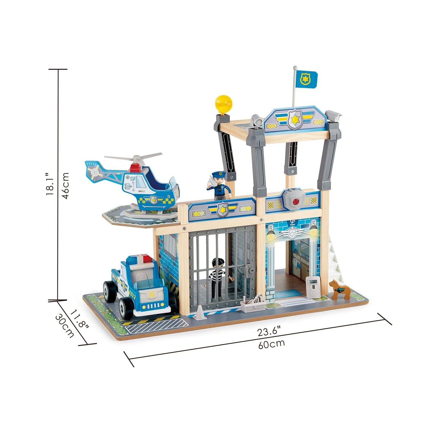 Metro Police Dept Playset - Hape MENA