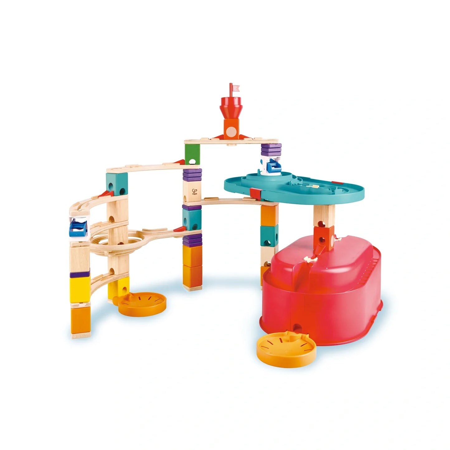 Quadrilla Stack Track Bucket Set - Hape MENA