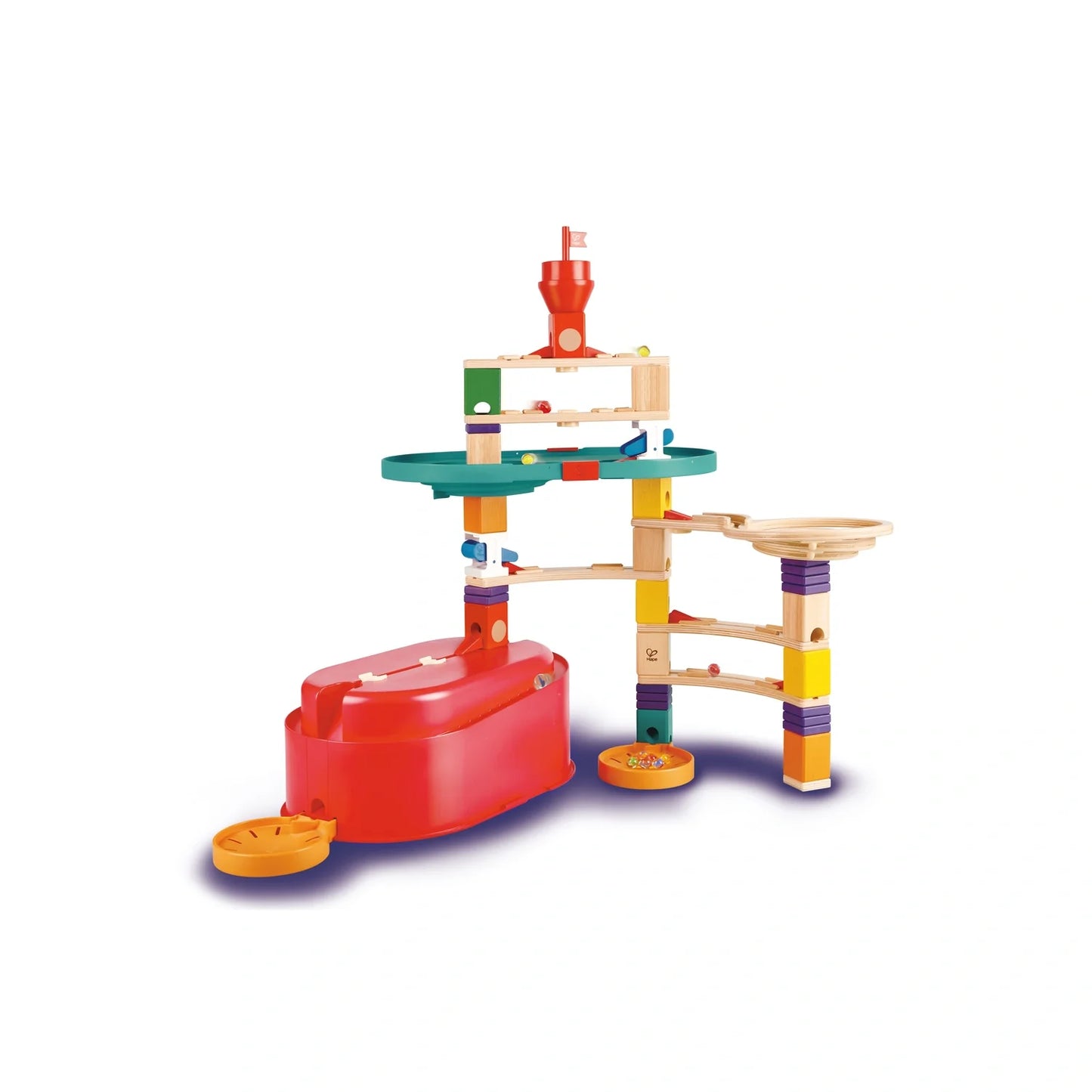 Quadrilla Stack Track Bucket Set - Hape MENA