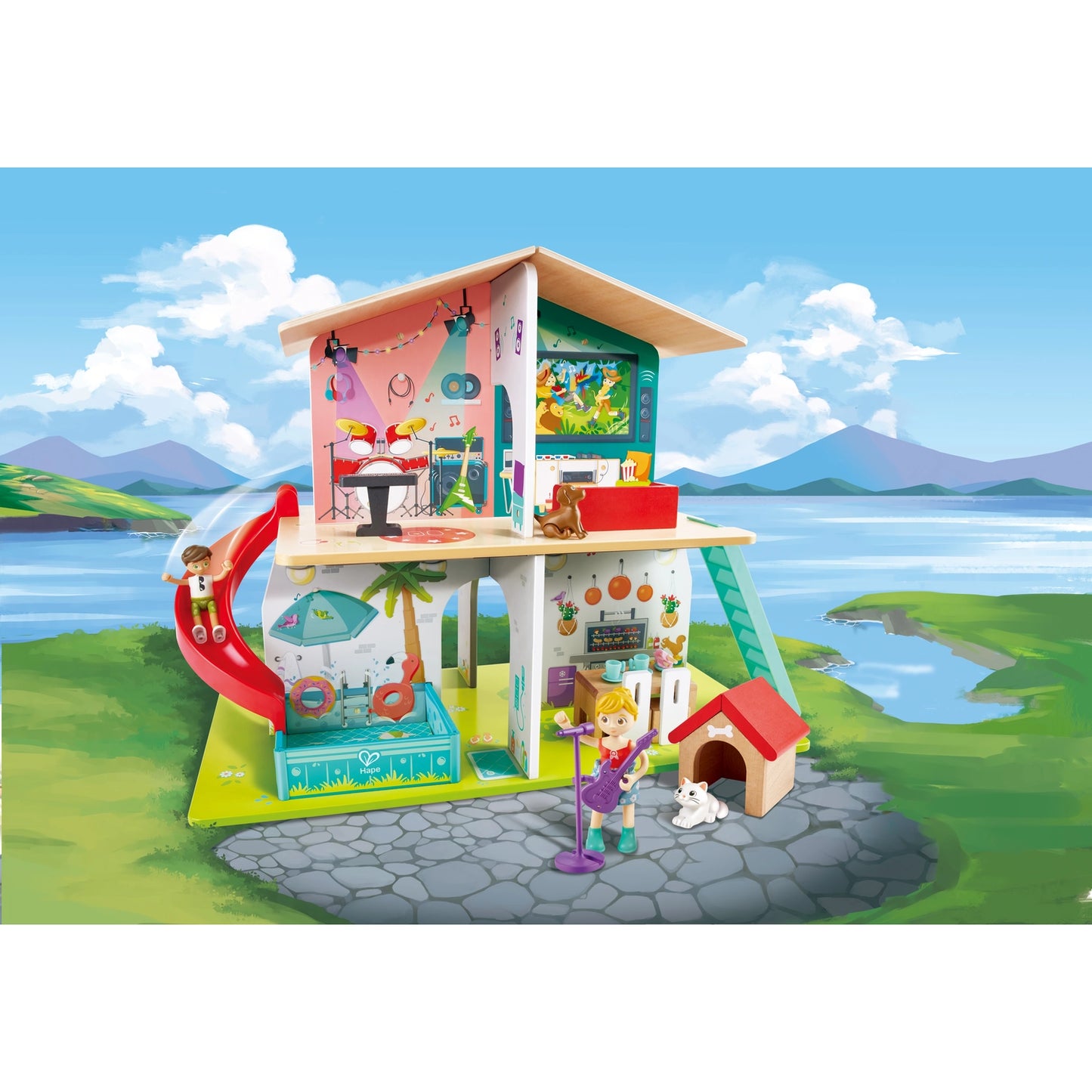 Rock & Slide House- Sound Effects - Hape MENA