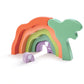 Safari Elephant Stacking Blocks - Hape MENA