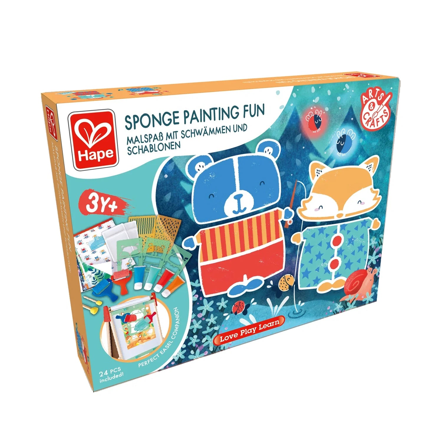 Sponge Painting Fun - Hape MENA