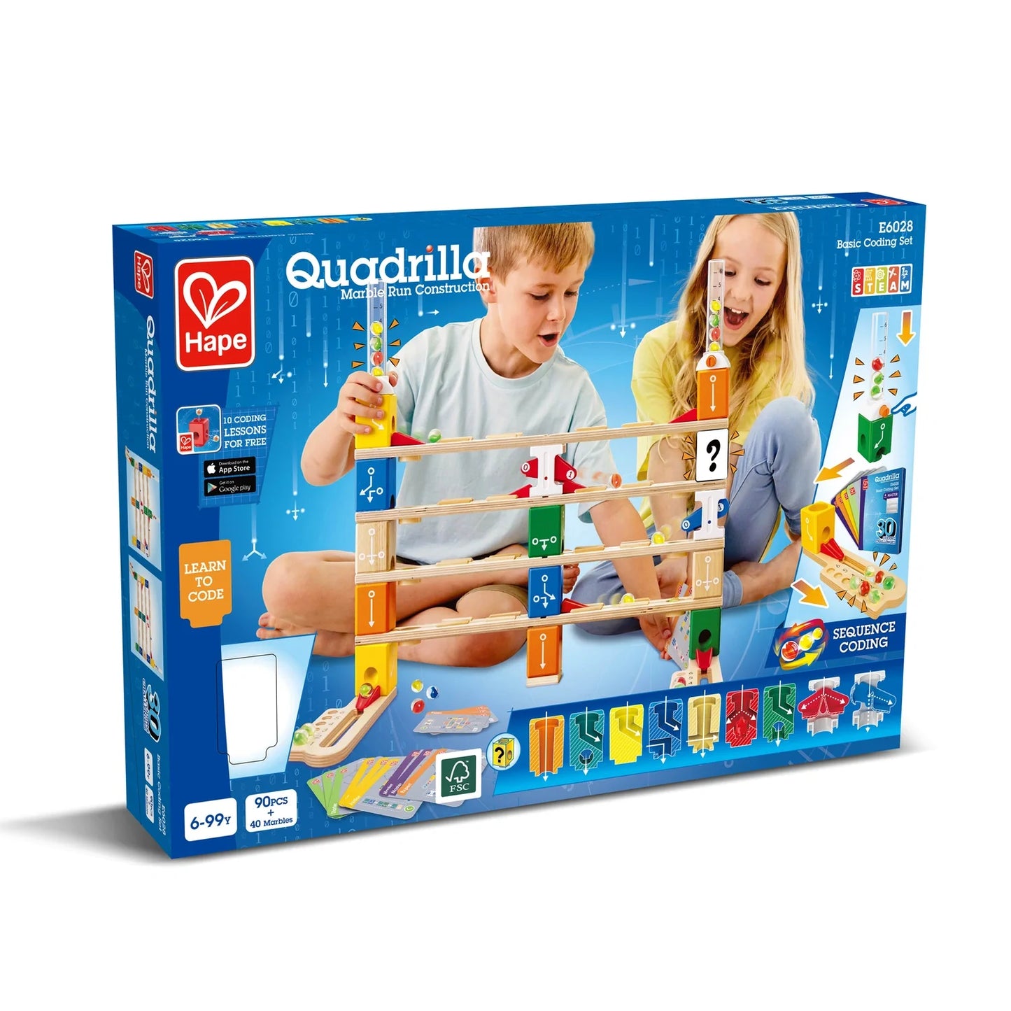 Quadrilla Basic Coding Set - Hape MENA