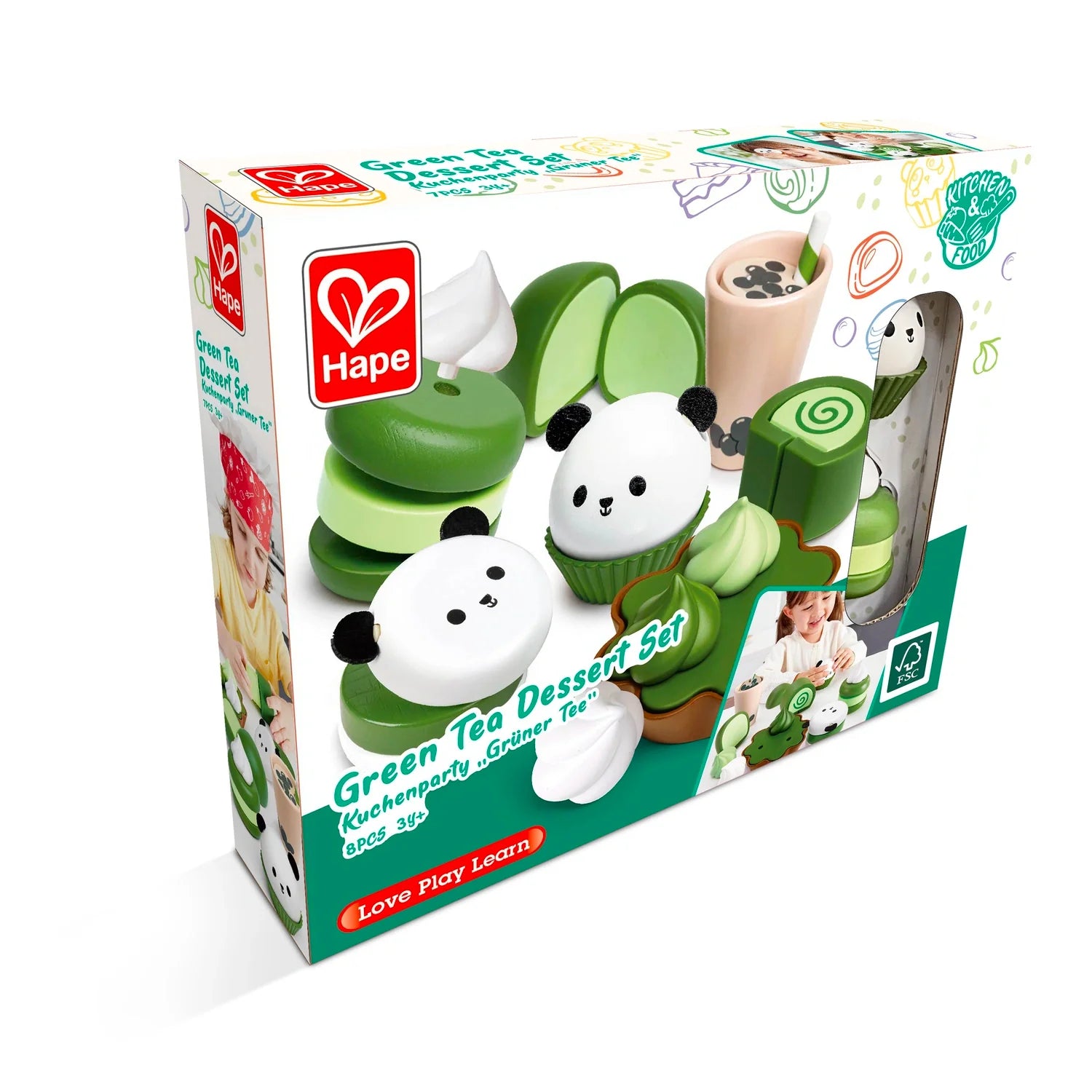 Green Tea Dessert Set - Hape MENA