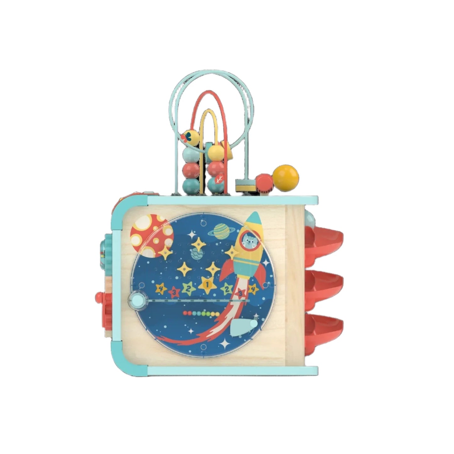 Magic Cube Piano Keyboard and Drum Set - Hape MENA