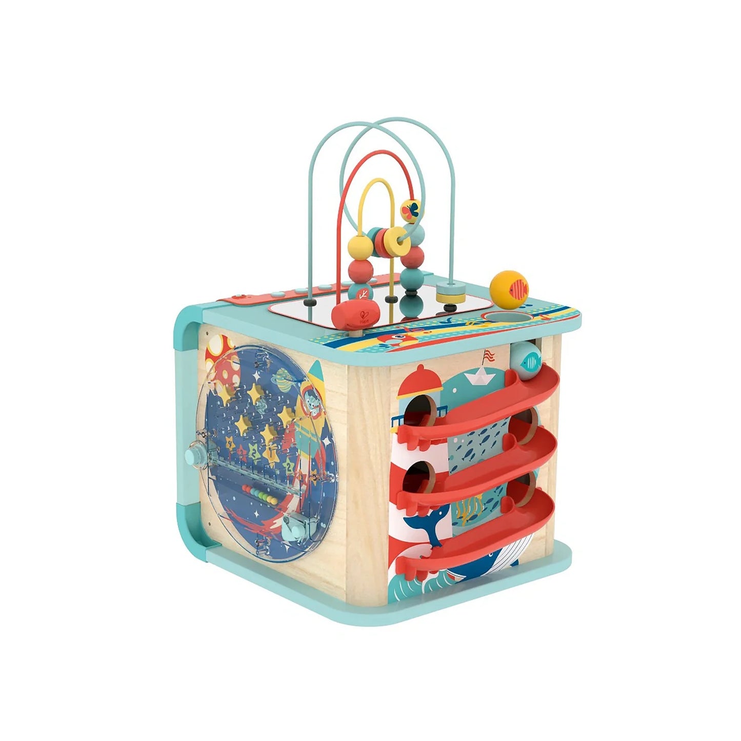 Magic Cube Piano Keyboard and Drum Set - Hape MENA