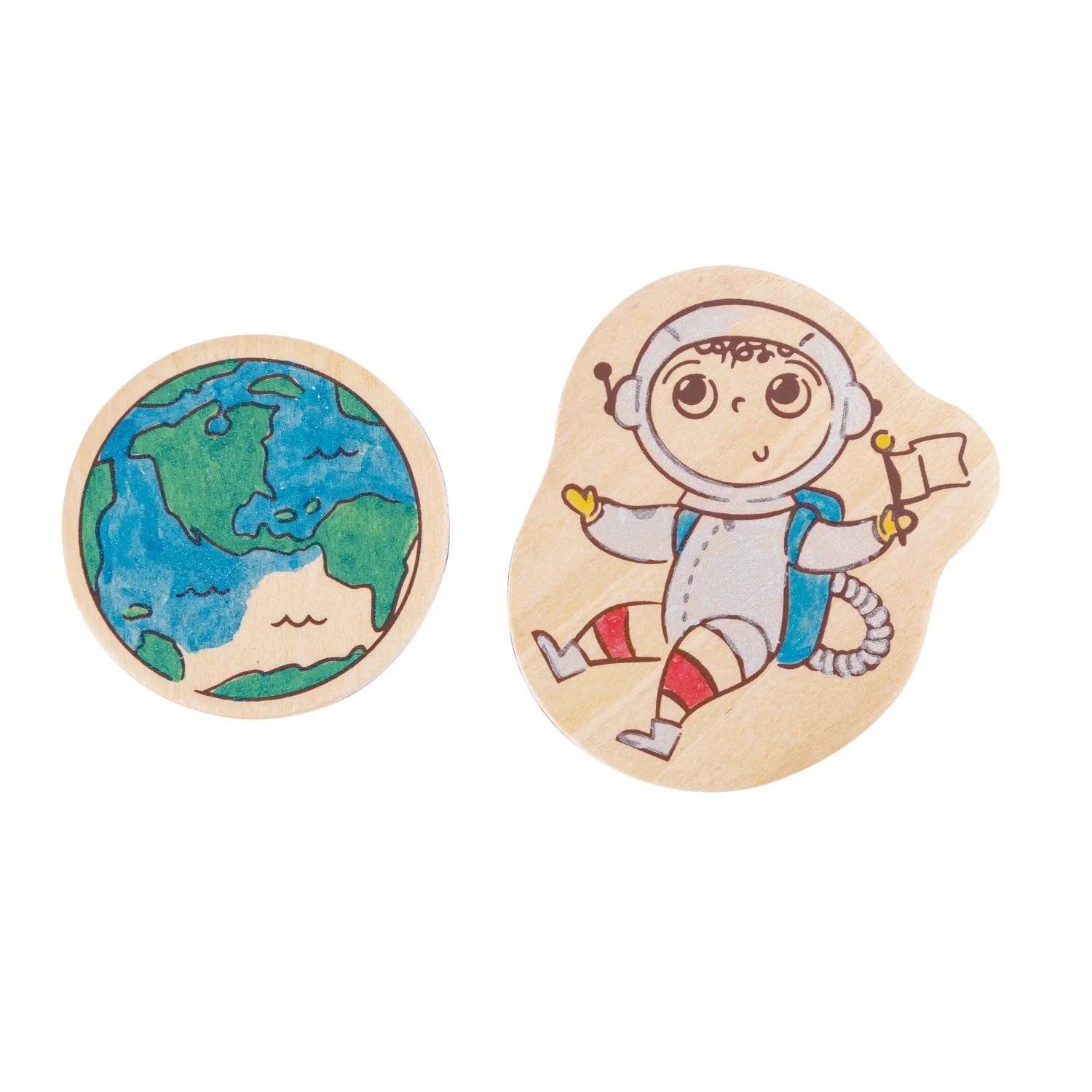 Mars Space Life, Storytelling DIY Magnets - Hape MENA