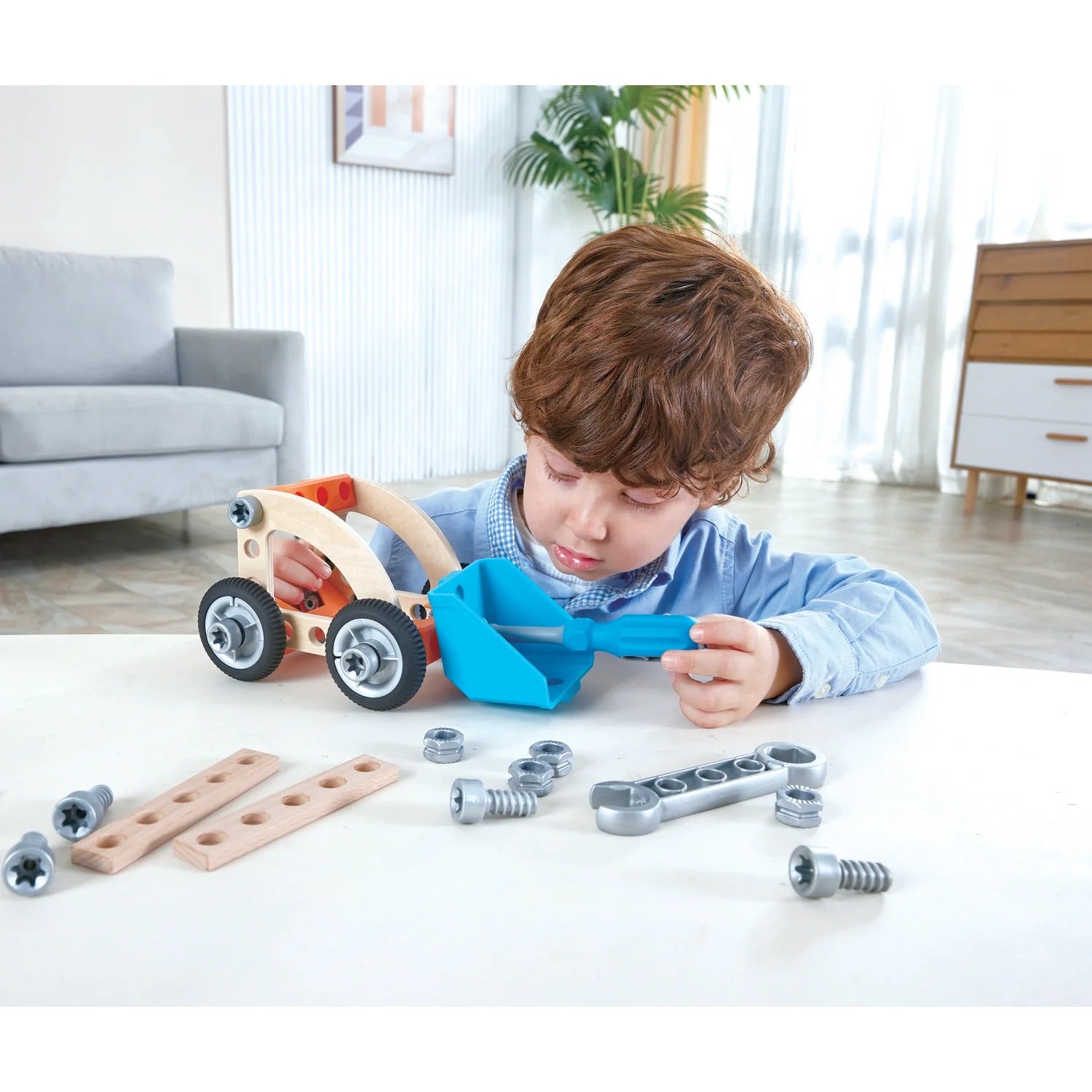 Build 'n' Drive Car Set - Hape MENA