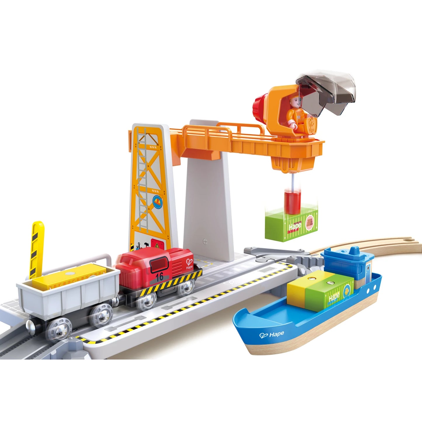 Sea & Rail Cargo Transportation Set