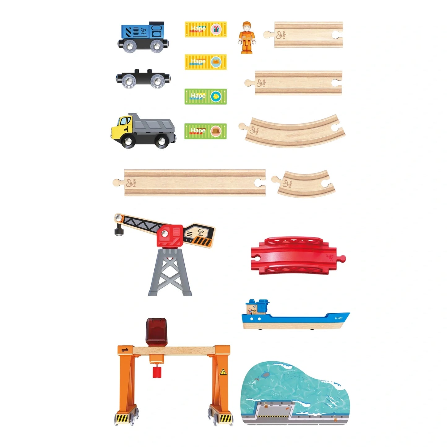 Lift & Load Harbour Set - Hape MENA