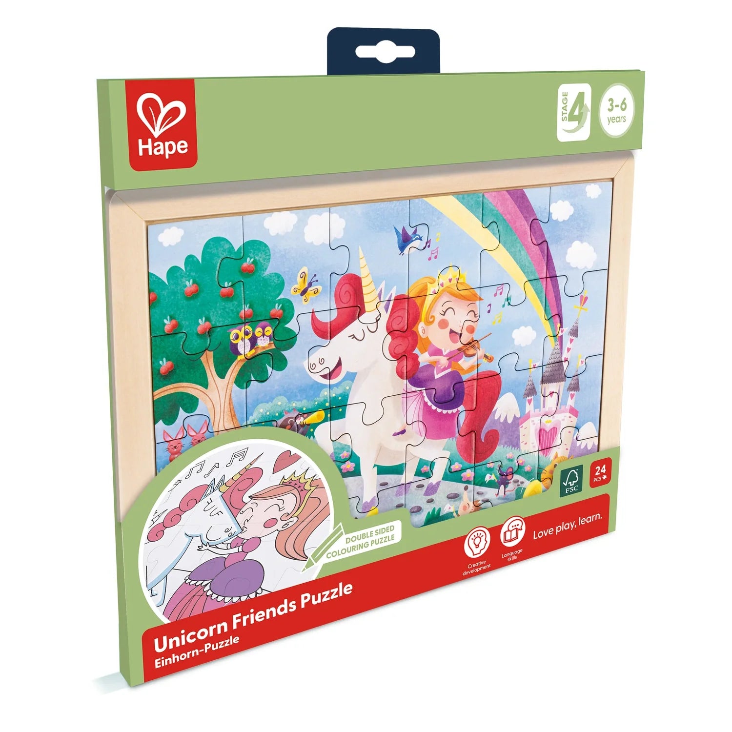 Unicorn Friends Puzzle - Hape MENA