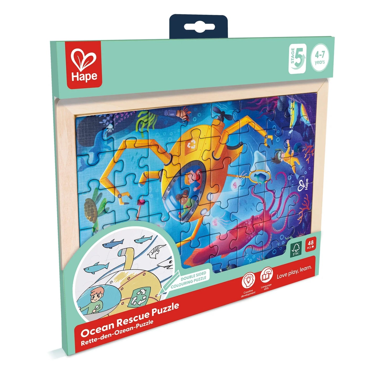 Ocean Rescue Puzzle - Hape MENA