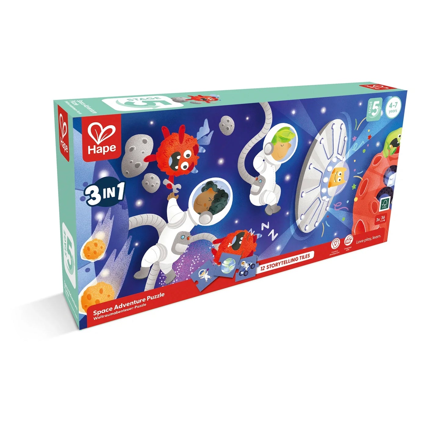 Space Adventure Puzzle - Hape MENA