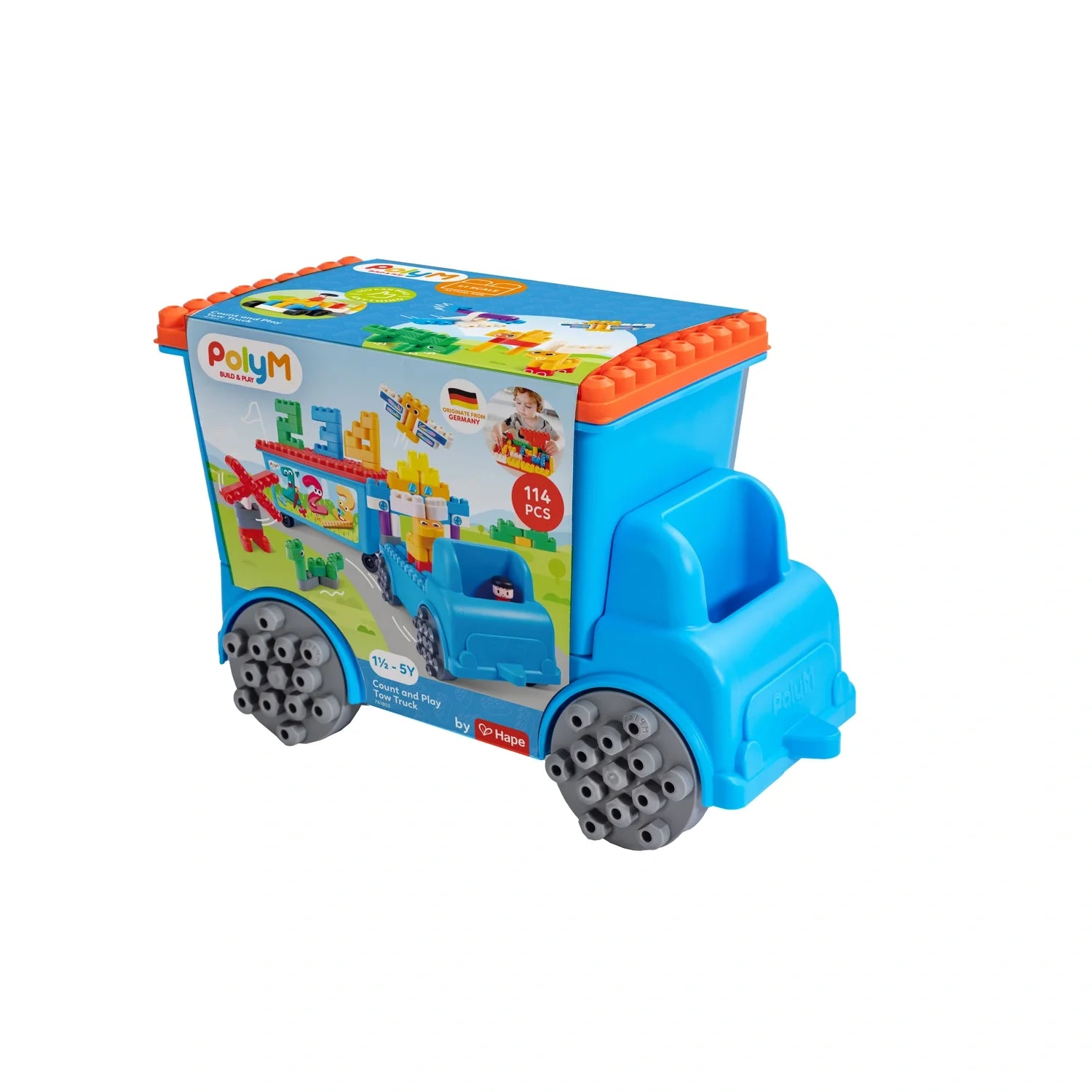 Count and Play Tow Truck - Hape MENA