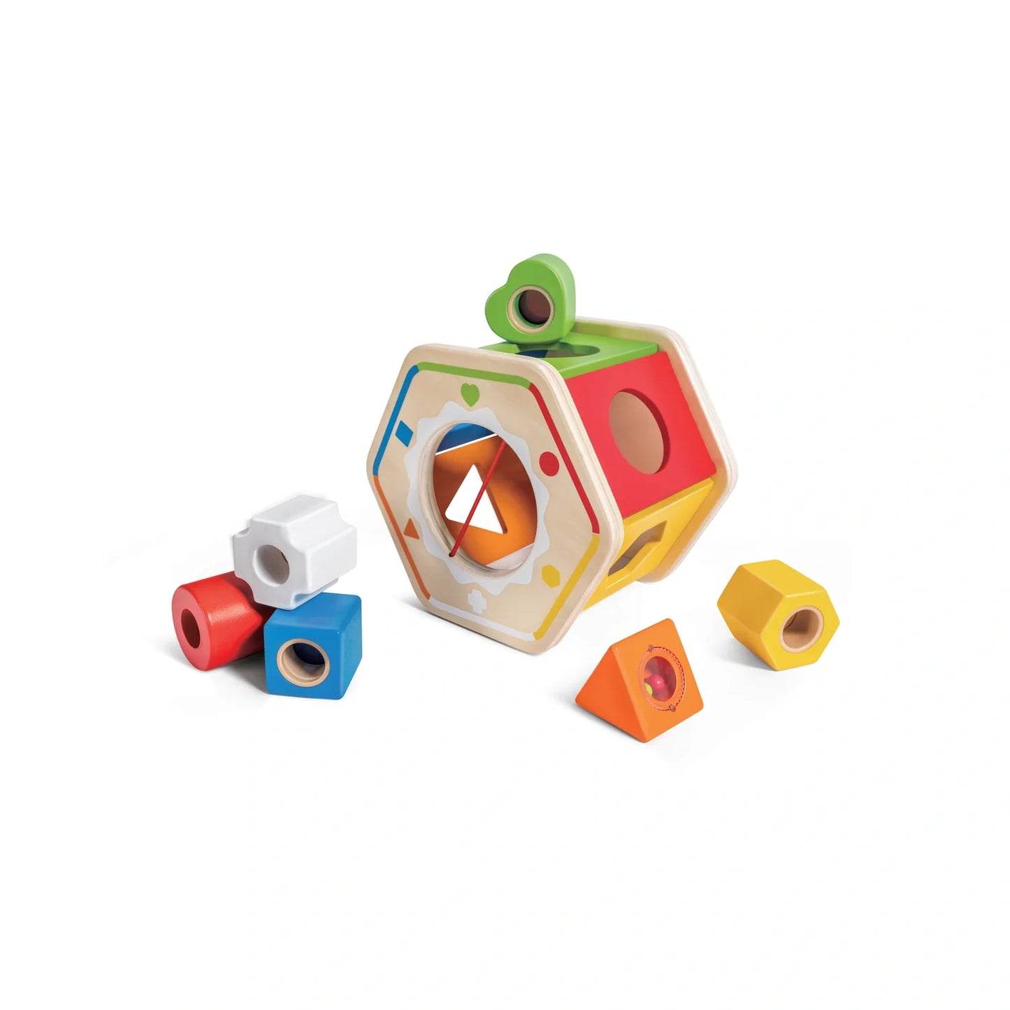 Wooden Wonder Shape Sorter - Hape MENA