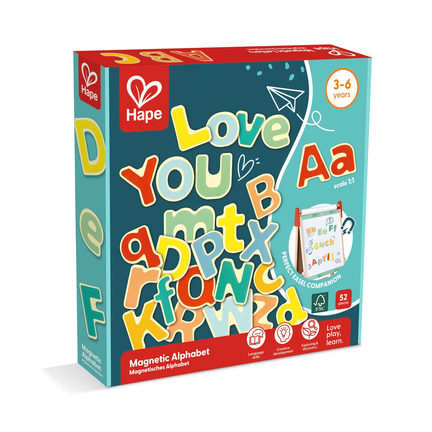 Magnetic Alphabet - Hape MENA