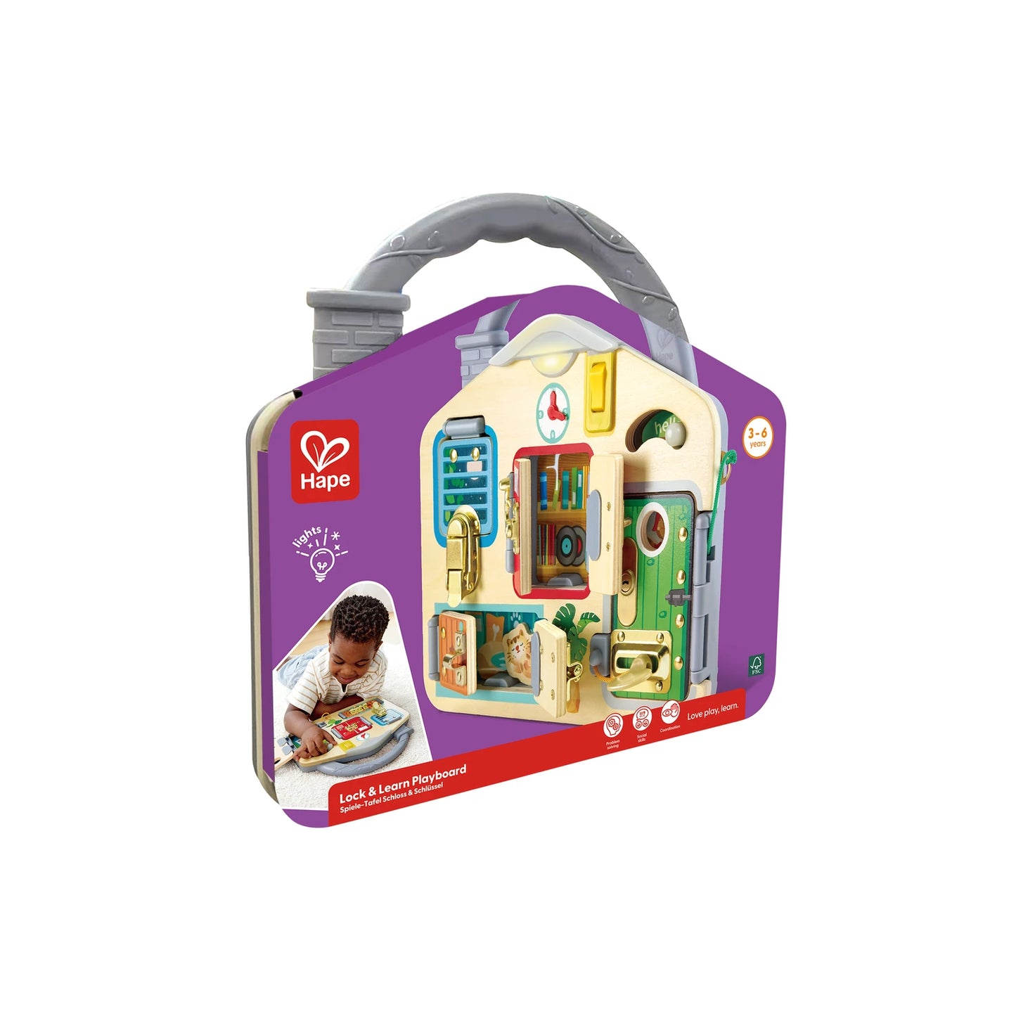 Hape Lock & Learn Playboard