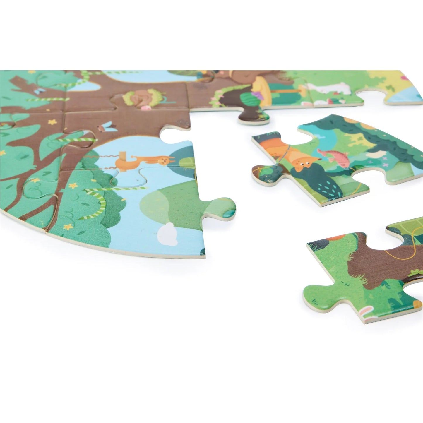 4-Seasons layer Puzzle - Hape MENA