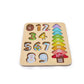 Colours & Numbers Puzzle - Hape MENA