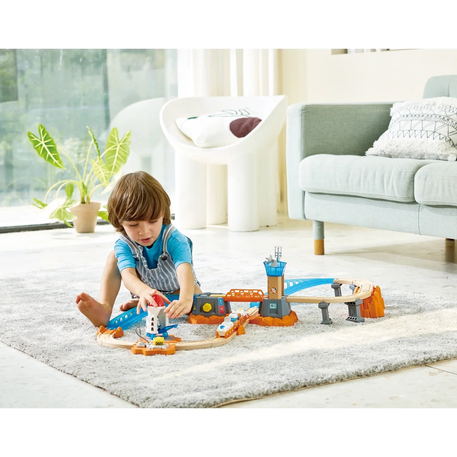 Mars Launch Rail Set - Hape MENA