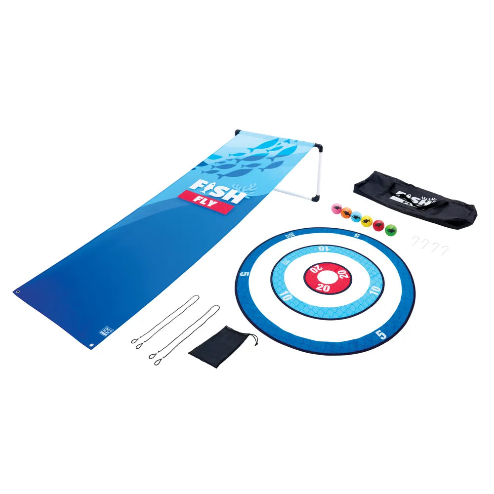 HAPE Fish Fly Yard Game | Ramp Toss Challenge for Kids 3+ – Hape
