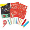 Chalks and Stencils Art