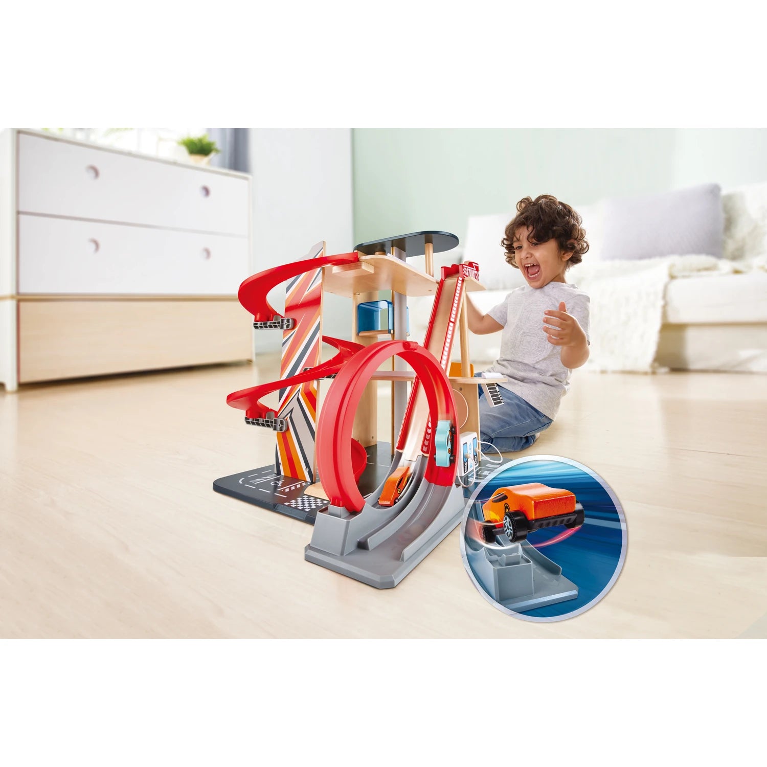 Gearhead Stunt Garage - Hape MENA