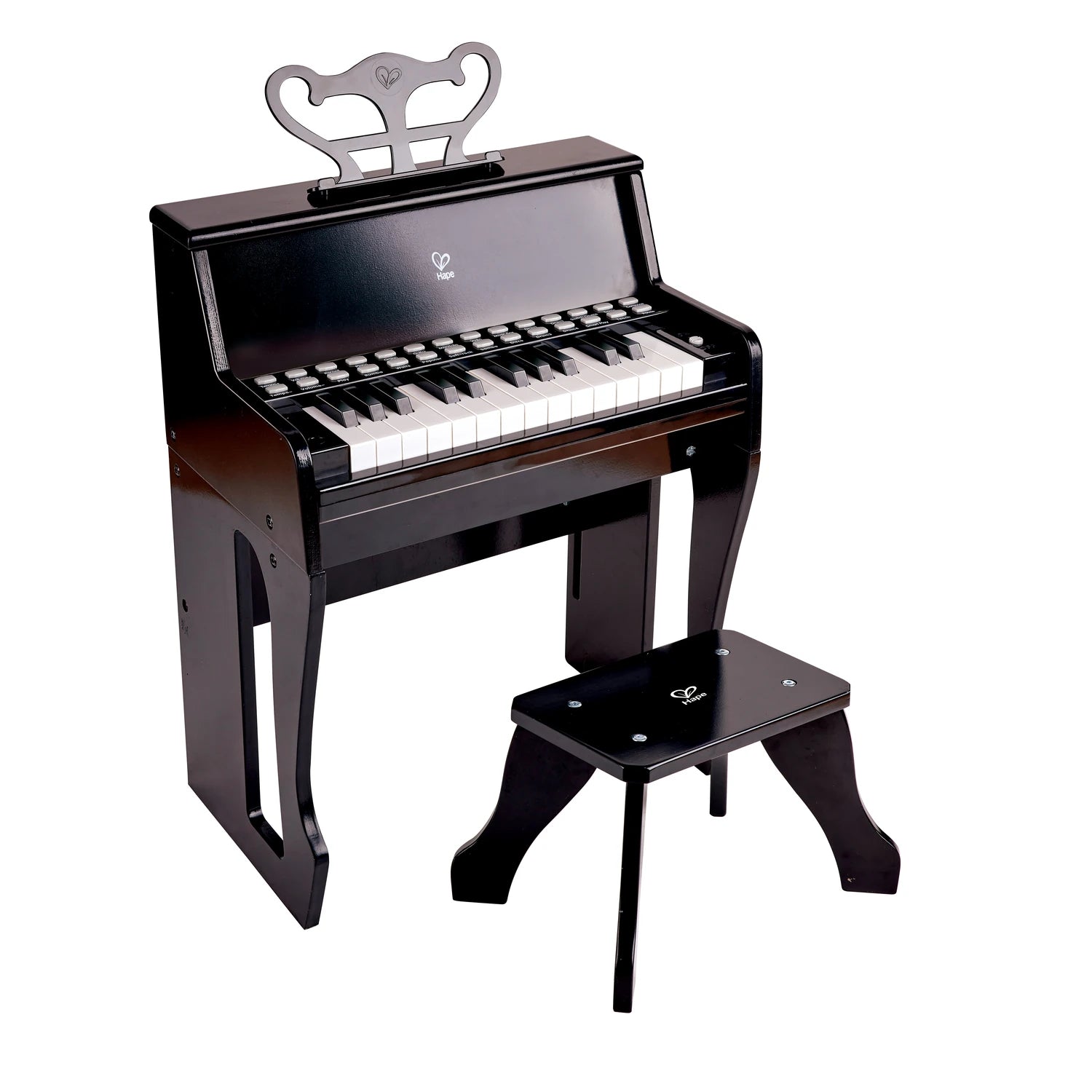 Learn With Electric Piano With Stool - Hape MENA
