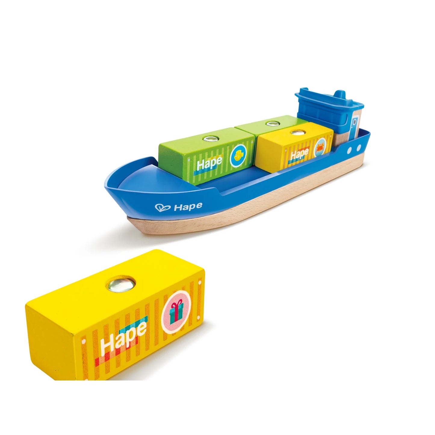 Sea & Rail Cargo Transportation Set - Hape MENA