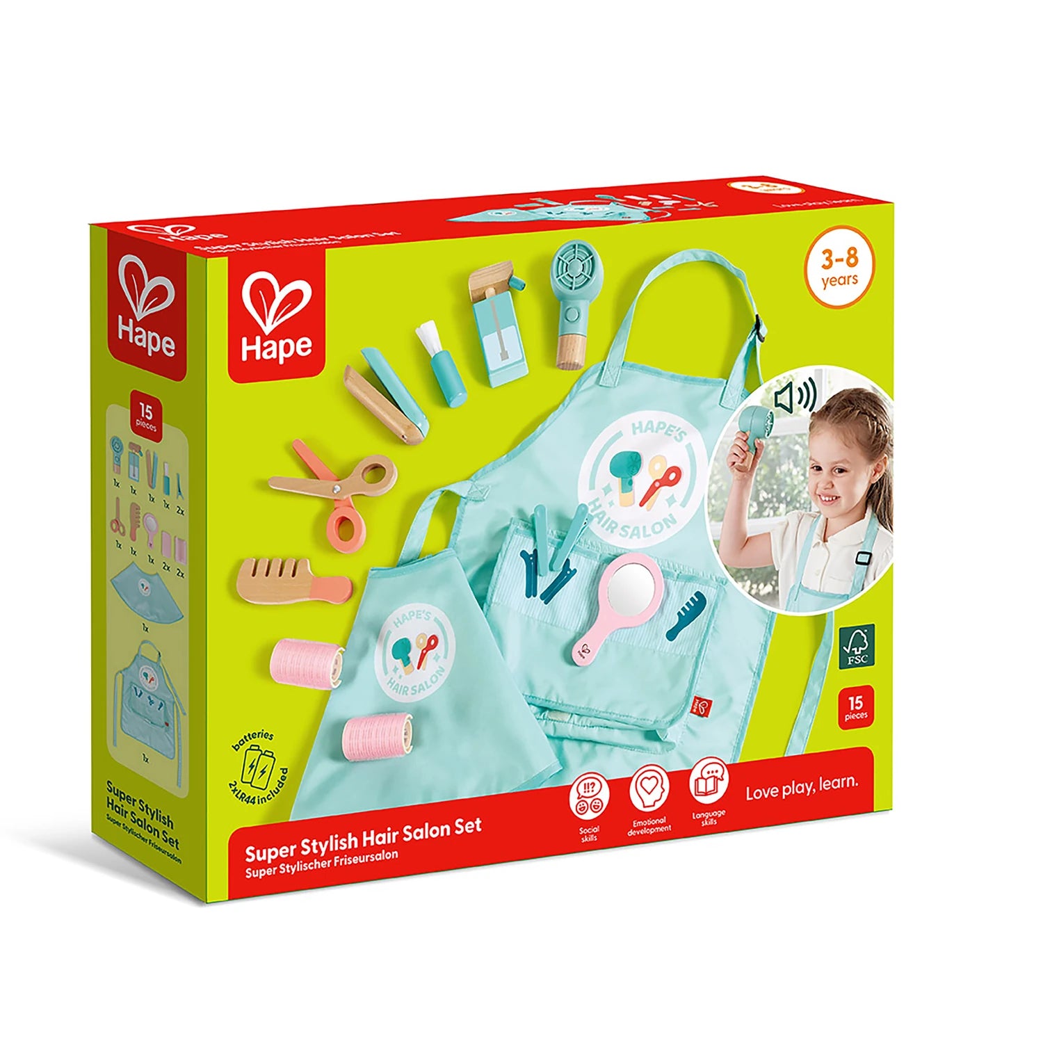 Super Stylish Hair Salon Set - Hape MENA