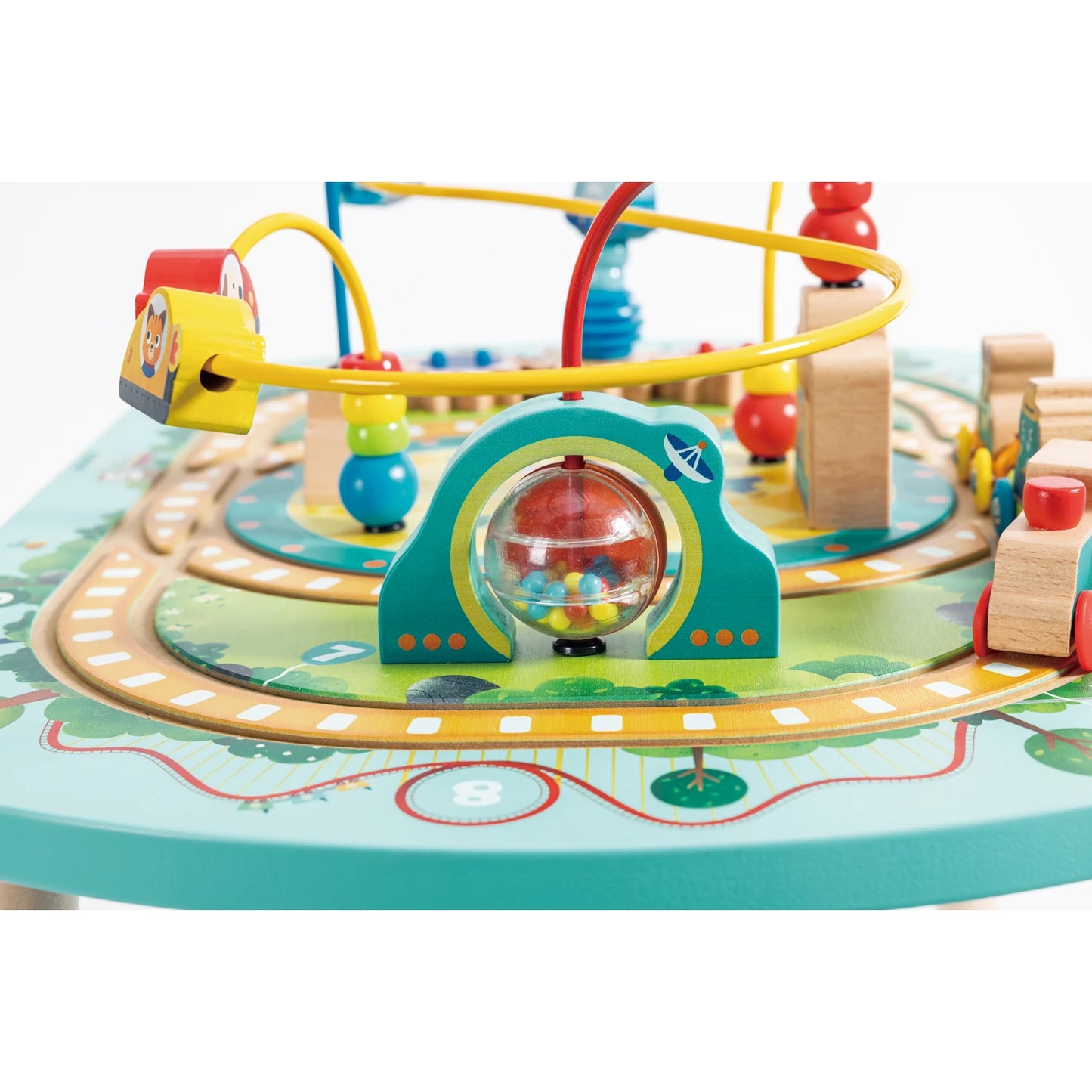 Twisting Railway Maze Table - Hape MENA