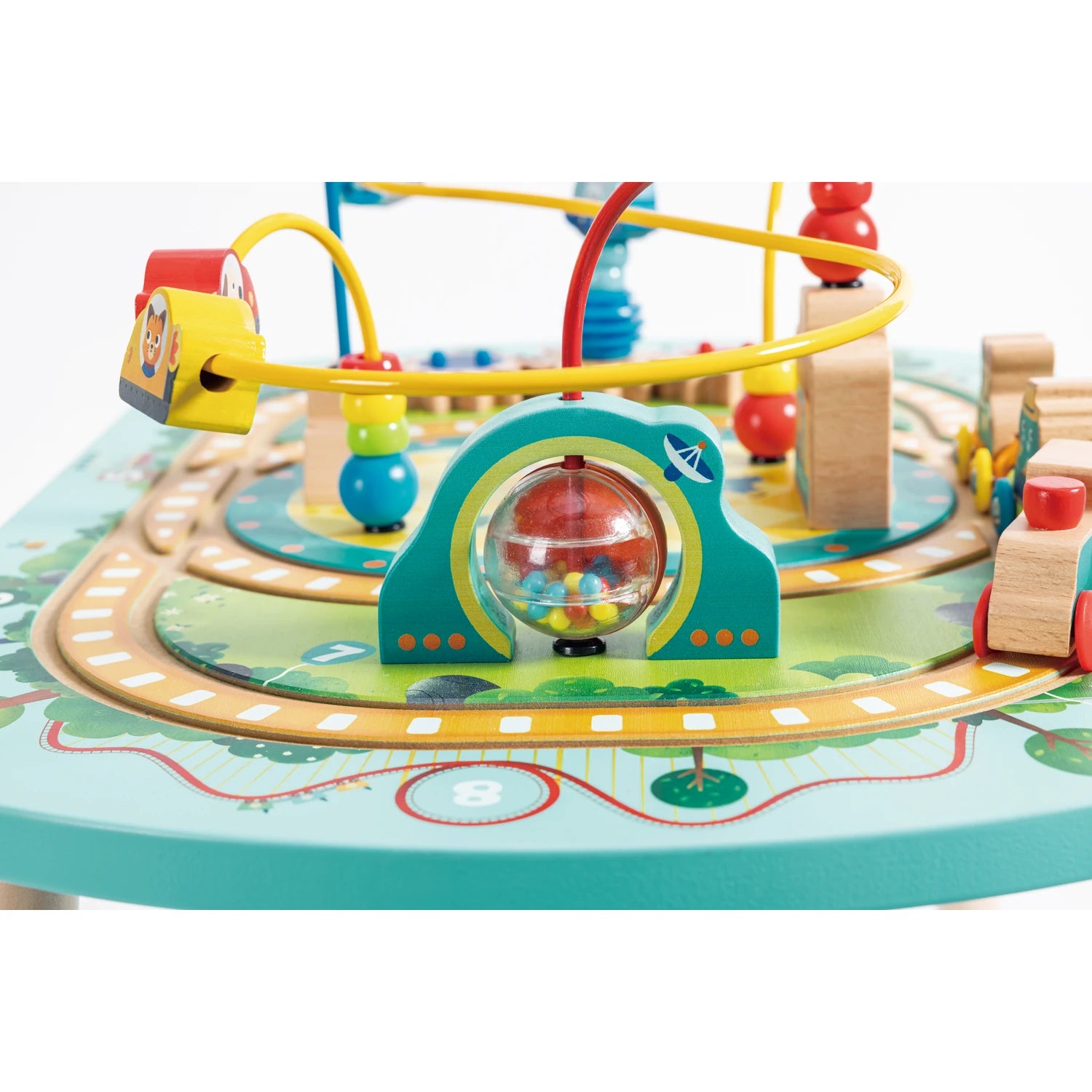 Twisting Railway Maze Table - Hape MENA